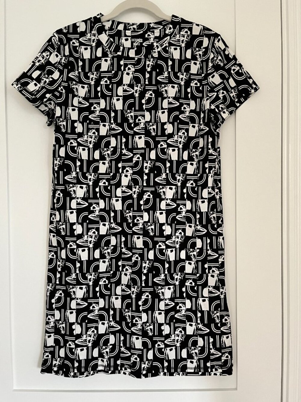 Hermes Brides de Gala Noir Straight Dress Size 6 NWT